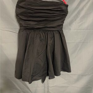 Chic Strapless Black Dress